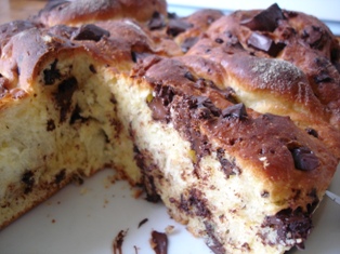 Brioche chocolat