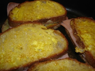 Croque monsieur campagnard