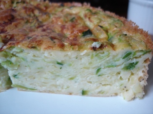 Gateau courgettes