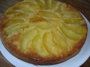 Gâteau renversé aux pommes