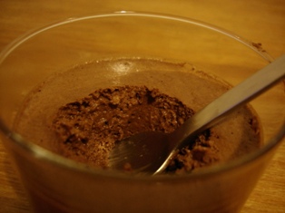 Mousse au chocolat légère