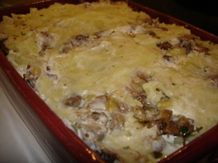 Parmentier de canard