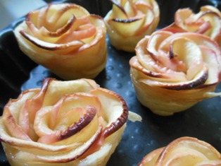 Roses aux pommes