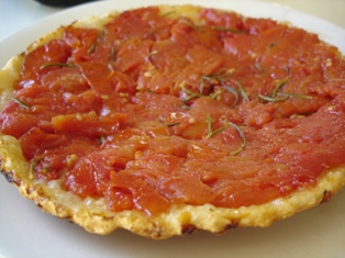 Tatin tomate romarin