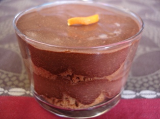 Verrine chocolat orange speculoos